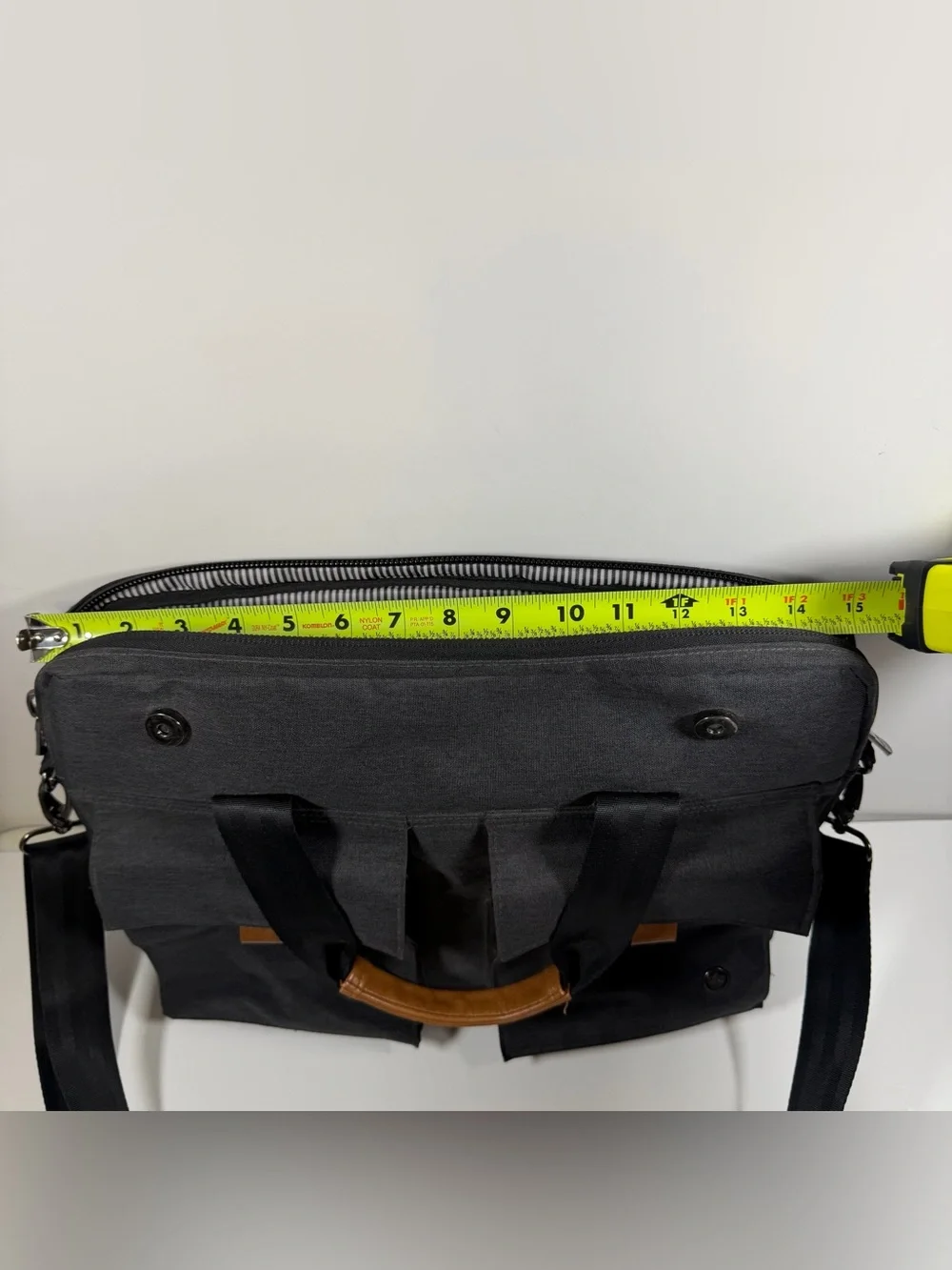 Black Men's Messenger Briefcase or laptop bag